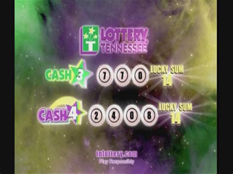 tennessee lottery cash three.